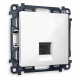 Розетка Ethernet RJ-45 и со шторками, без рамки Ambrella Volt Quant MA112010