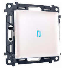 Выключатель самовозвратный одноклавишный с подсветкой, без рамки Ambrella Volt MA MA202060