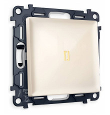 Выключатель проходной одноклавишный с подсветкой Ambrella Volt Quant MA302030