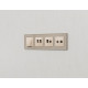 ТВ-розетка и розетка Ethernet RJ-45 без рамки Ambrella Volt MA MA312510