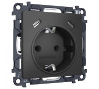 Розетка с заземлением и 2хUSB type C, без рамки Ambrella Volt ALFA MA910510
