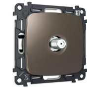 ТВ-розетка без рамки Ambrella Volt OMEGA MO643050