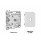 ТВ-розетка без рамки Ambrella Volt OMEGA MO663050