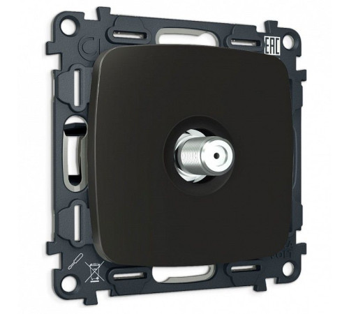 ТВ-розетка без рамки Ambrella Volt OMEGA MO813050