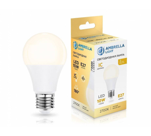 Лампа светодиодная Ambrella Light A60 601003