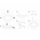 Потолочная светодиодная люстра Ambrella Light FA FA8522 108 Вт FA8522