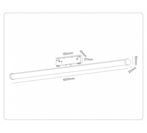 Накладной светильник Ambrella Light TRACK SYSTEM GL2375