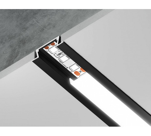 Профиль встраиваемый Ambrella Light GP GP1001BK
