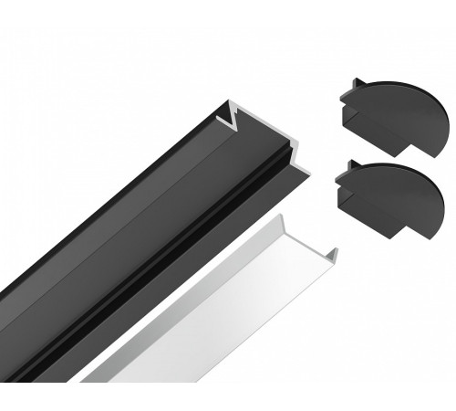 Профиль встраиваемый Ambrella Light GP GP1001BK