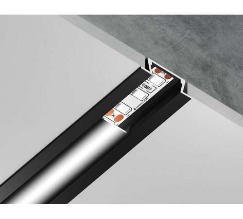 Профиль встраиваемый Ambrella Light GP GP1001BK/BK
