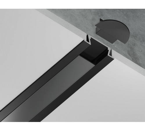 Профиль встраиваемый Ambrella Light GP GP1001BK/BK