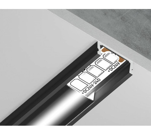 Профиль накладной Ambrella Light GP GP1700BK/BK