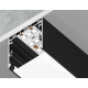Профиль для светодиодной ленты Ambrella Light Profile System GP GP2550BK накладной черный GP2550BK