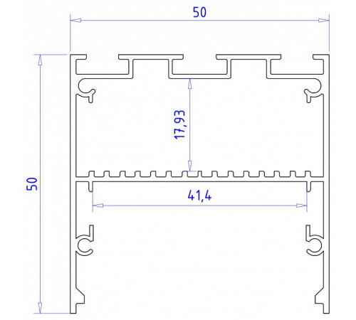 Короб накладной Ambrella Light Profile System GP GP3100AL