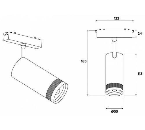 Светильник на штанге Ambrella Light GV GV1571