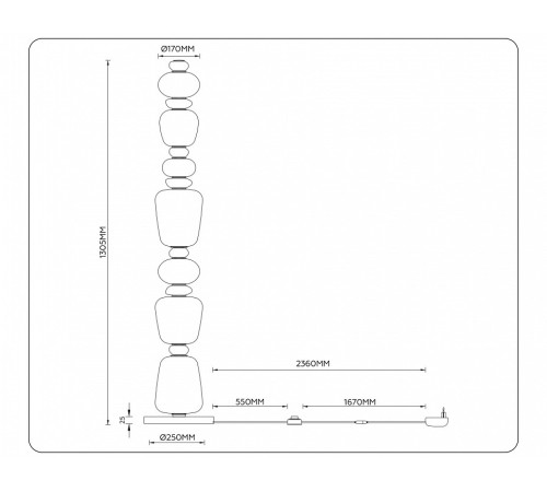 Торшер Ambrella Light LH LH53172