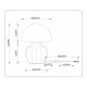 Настольная лампа декоративная Ambrella Light LH LH53247