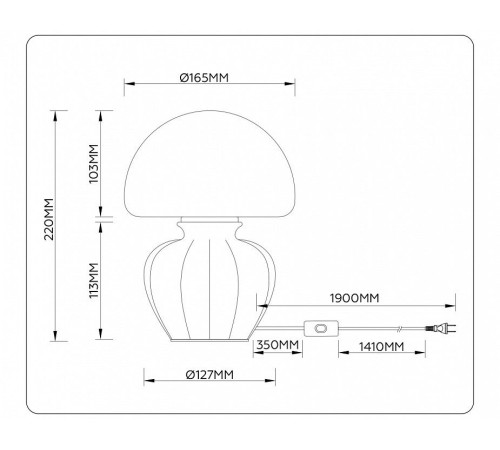 Настольная лампа декоративная Ambrella Light LH LH53249