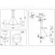 Подвесная люстра Ambrella light LH LH55104 LH55104