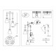 Подвесной светильник Ambrella Light TR TR8467