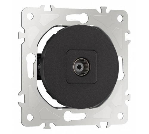 ТВ-розетка без рамки Arte Milano am-202 202.43-1.black