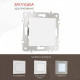 Заглушка для поста, без рамки Arte Milano am-203 203.50-1.white