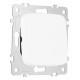 Выключатель перекрестный одноклавишный без рамки Arte Milano 205 205.34-1.white