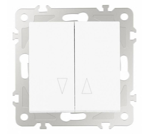 Выключатель для жалюзи без рамки Arte Milano 206 206.38-2.white