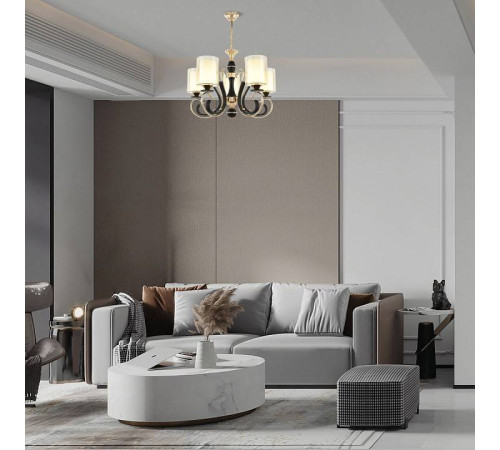 Подвесная люстра Arte Milano Florentia-2237 302237/5 Bk/Gd