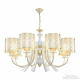 Подвесная люстра Arte Milano Florentia-6067 306067/8 Wh/Gd