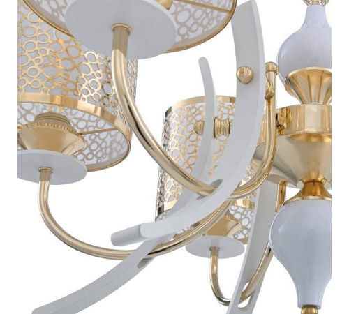 Подвесная люстра Arte Milano Florentia-6067 306067/8 Wh/Gd