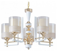Подвесная люстра Arte Milano Florentia-6087 306087/5 Wh/Gd