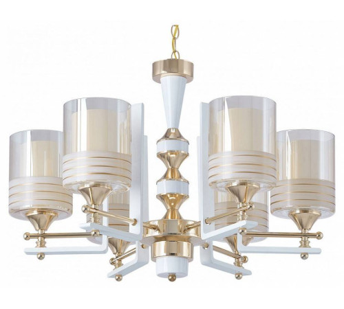 Подвесная люстра Arte Milano Florentia-6087 306087/6 Wh/Gd