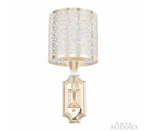 Бра Arte Milano Florentia-9787 309787/1W Wh/Gd