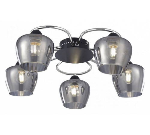 Потолочная люстра Arte Milano AMALFI 5 ламп 321508/5 CR+BK