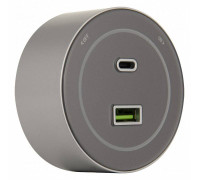 Розетка USB и type C на треке Arte Milano Am-track-sockets-39 399732TS/USB-Type-C Silver