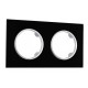 Рамка на 2 поста Arte Milano am-502.01 502.01-2.black