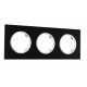Рамка на 3 поста Arte Milano am-502.01 502.01-3.black