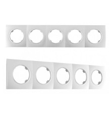 Рамка на 5 постов Arte Milano am-502.04 502.04-5.silver