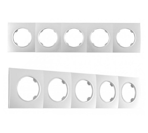 Рамка на 5 постов Arte Milano am-502.04 502.04-5.silver