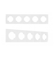 Рамка на 5 постов Arte Milano am-502.04 502.04-5.white