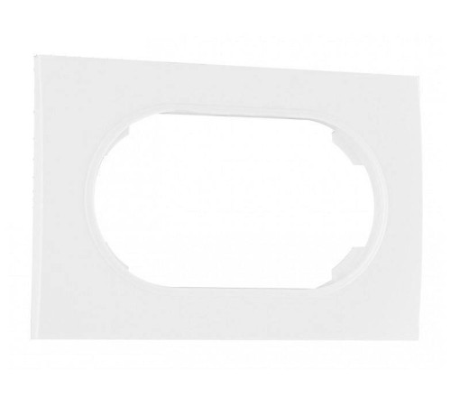 Рамка для двойной розетки Arte Milano am-502.04 502.04-double.white