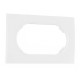 Рамка для двойной розетки Arte Milano am-502.04 502.04-double.white