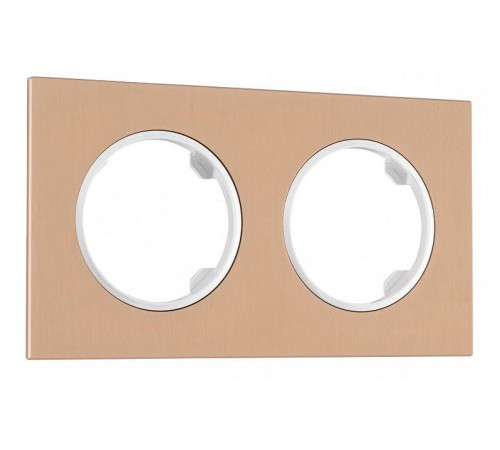 Рамка на 2 поста Arte Milano am-502.11 502.11-2.brown