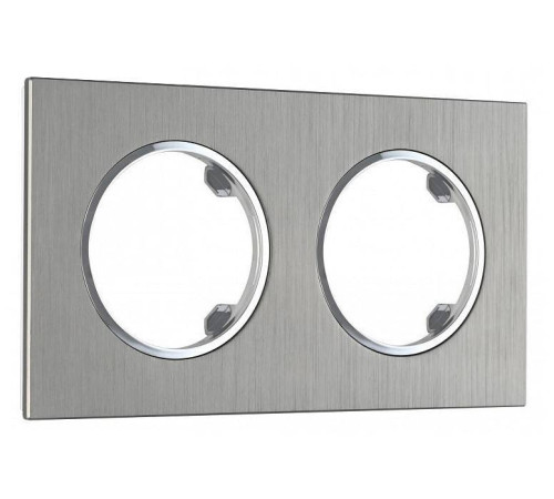 Рамка на 2 поста Arte Milano am-502.11 502.11-2.grey