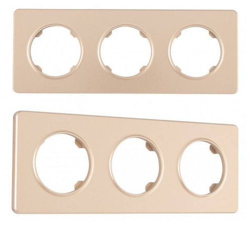 Рамка на 3 поста Arte Milano am-502.15 502.15-3.shampan