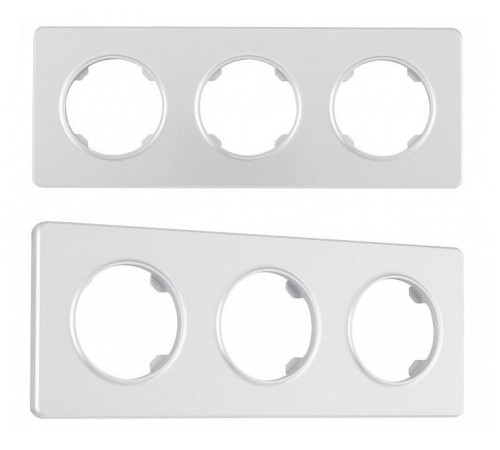 Рамка на 3 поста Arte Milano am-502.15 502.15-3.silver