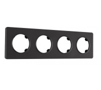 Рамка на 4 поста Arte Milano am-502.15 502.15-4.black