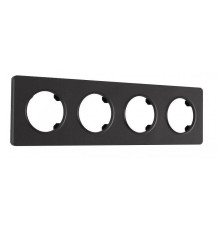 Рамка на 4 поста Arte Milano am-502.15 502.15-4.black