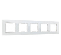 Рамка на 5 постов Arte Milano am-503.02 503.02-5.white